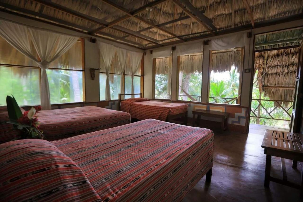 Ecolodge El Sombrero Laguna Yaxha Eksteriør billede