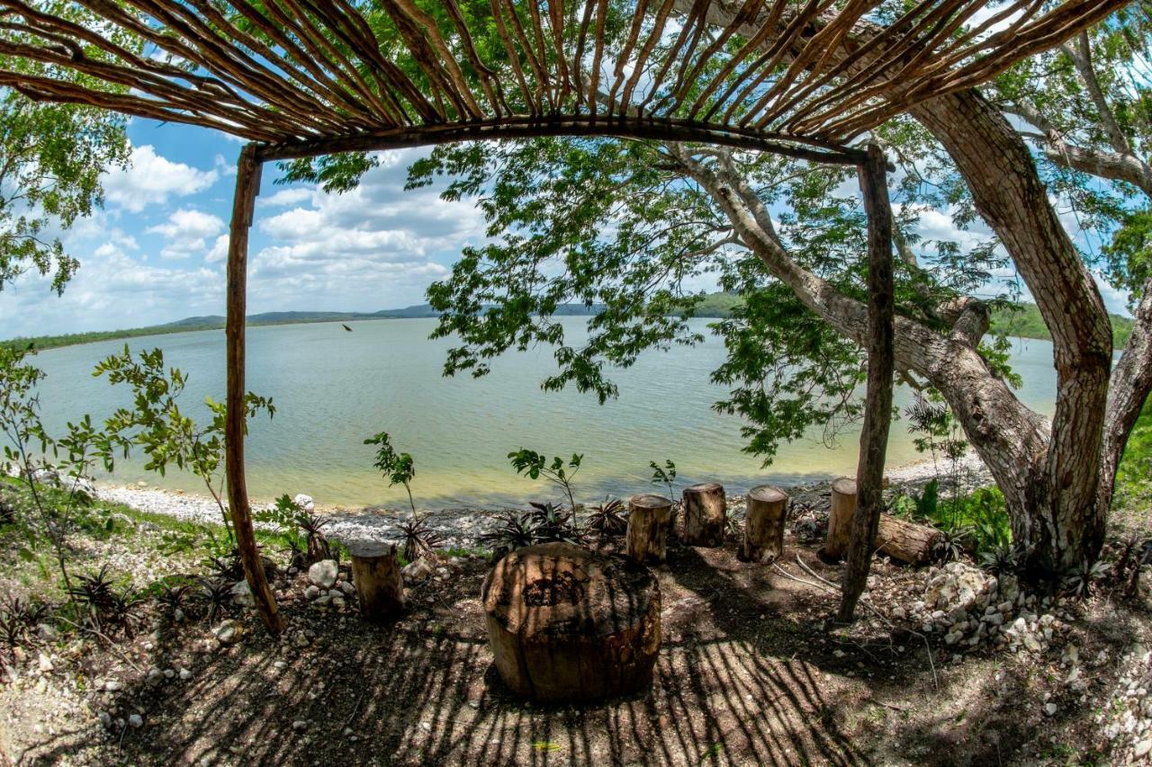Ecolodge El Sombrero Laguna Yaxha Eksteriør billede