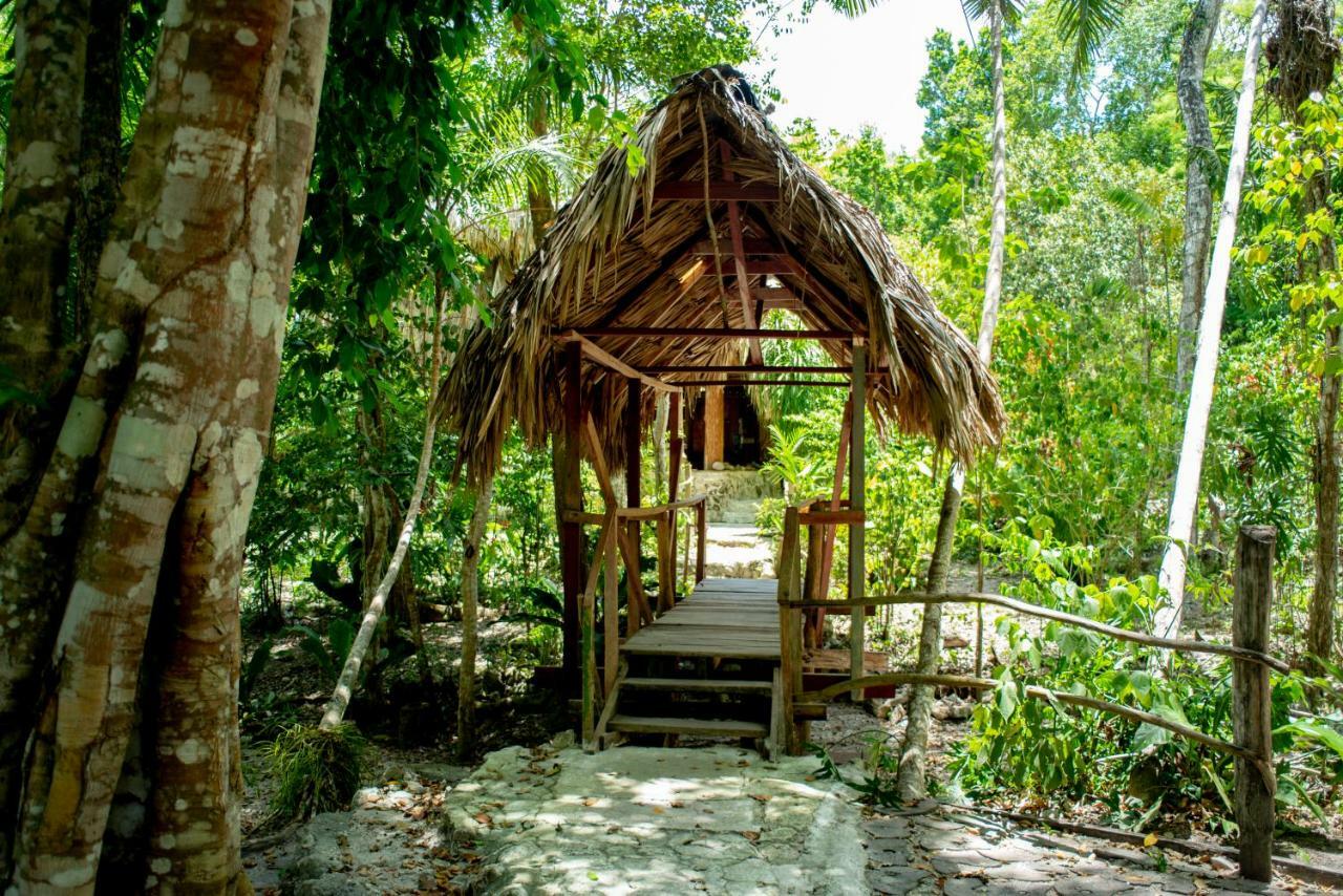 Ecolodge El Sombrero Laguna Yaxha Eksteriør billede